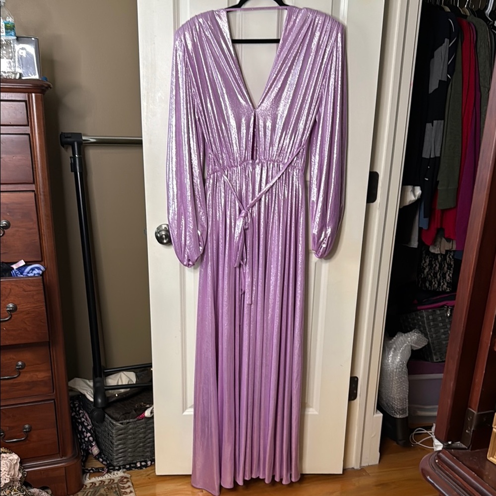 Bronx and Banco Purple Maxi Dress - Picture 3 of 3